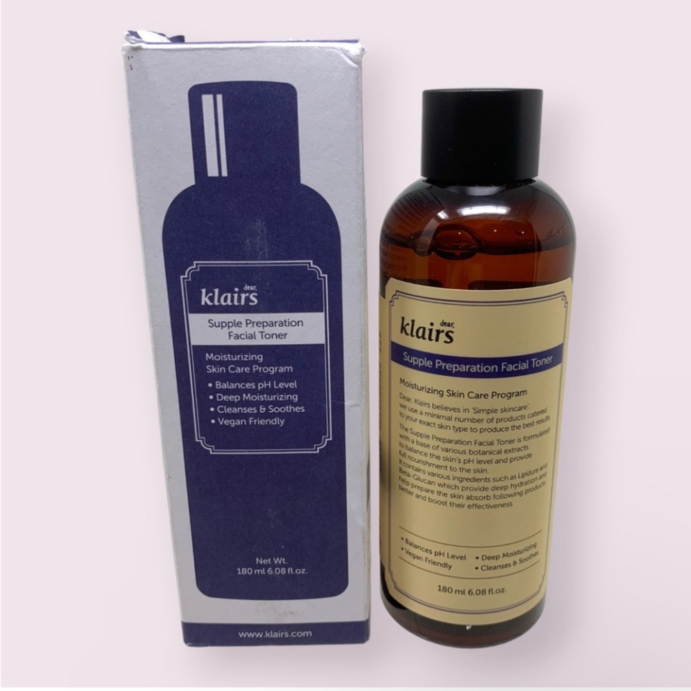 KLAIRS Supple Preparation Facial Toner 180 mL Hydration Balance pH Level New